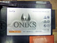 Лот: 11724114. Фото: 2. Аккумуляторы ONIKS Россия, 60... Авто, мото, водный транспорт