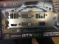 Лот: 4797347. Фото: 3. Видеокарта GeForce GTX560Ti 1024Mb. Компьютеры, оргтехника, канцтовары