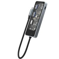 Лот: 25794904. Фото: 4. HUB адаптер 5в1 RECCI RH16 USB-C... Красноярск