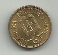 Лот: 9468732. Фото: 2. Португалия 1 эскудо 1999. Монеты