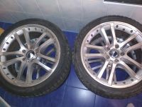 Лот: 12462171. Фото: 3. Шины на дисках R18, 2 колеса повреждены. Авто, мото, водный транспорт