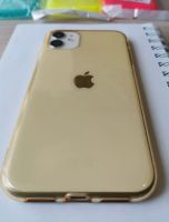 Лот: 15989415. Фото: 4. Чехол iPhone 11 желтый прозрачный. Красноярск