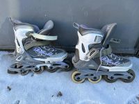 Лот: 20225395. Фото: 4. Ролики Rollerblade женские раздвижные...