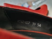 Лот: 13556845. Фото: 3. Красные туфли на танкетке 37 р-р. Одежда, обувь, галантерея