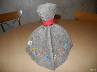 Лот: 8649276. Фото: 2. Детская войлочная шапочка для... Для дачи, дома, огорода, бани, парка