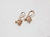 Лот: 12872337. Фото: 2. ЗОЛОТЫЕ СЕРЬГИ 1,65 ГРАММ. Ювелирные изделия, бижутерия, часы