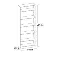 Лот: 17099575. Фото: 3. Стеллаж для книг и мелочей (Бесплатная... Мебель