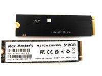 Лот: 25239310. Фото: 2. SSD 512 ГБ/M2 PCIe/NVMe/Max Master... Комплектующие
