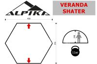 Лот: 20282149. Фото: 2. Шатёр Аlpika Veranda shater. Туризм