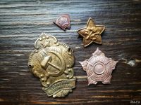 Лот: 13734321. Фото: 2. Нагрудные знаки + кокарда, лот... Значки, медали, жетоны