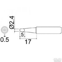 Лот: 9456936. Фото: 3. 900M-T-2.4D - жало для паяльника. Красноярск
