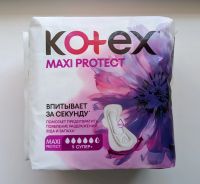 Лот: 25679037. Фото: 2. Прокладки Kotex Maxi Protect 9... Косметика и уход