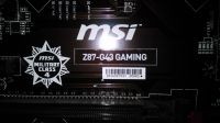 Лот: 17022001. Фото: 2. i5 4670k + msiz87-g43 + ddr3(2x4gb... Комплектующие