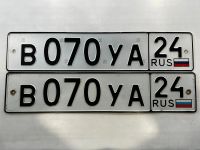 Лот: 19908888. Фото: 2. гос номер В 070 УА24. Авто, мото, водный транспорт