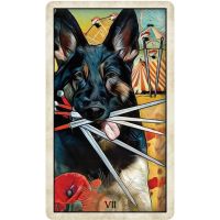 Лот: 21315842. Фото: 10. Карты Таро "Wise Dog Tarot" US...