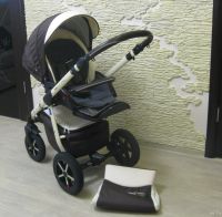 Лот: 12806189. Фото: 5. Коляска 3 в 1 Verdi Pepe eco Коричневый...