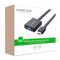 Лот: 21438342. Фото: 4. Адаптер UGREEN HDMI to VGA Converter... Красноярск