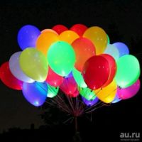 Лот: 10673742. Фото: 2. Гелиевые шары. Светящиеся гелиевые... Сувениры, подарки