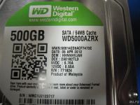 Лот: 8860120. Фото: 5. Жесткий диск HDD 500GB Sata WD...