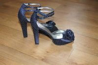 Лот: 2860042. Фото: 2. Босоножки(туфли) в горошек. Женская обувь