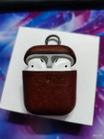 Лот: 18567130. Фото: 2. Оригинальные наушники Apple AirPods... Аудиотехника