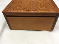 Лот: 25898693. Фото: 7. Шкатулка деревянная резная.