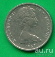Лот: 9451304. Фото: 2. Новая Зеландия 5 пенсов 1967... Монеты