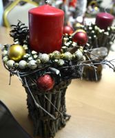 Лот: 4848415. Фото: 2. Подсвечник ручной работы из экологичн... Сувениры