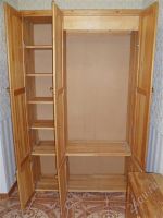 Лот: 905834. Фото: 2. Декоративный шкаф из натурального... Хранение вещей