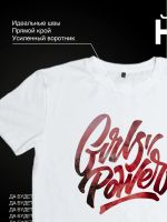 Лот: 19904005. Фото: 6. Футболка с принтом | Girl Power...