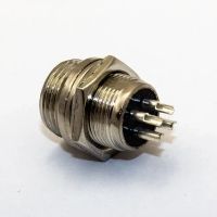 Лот: 24392414. Фото: 2. GX12-4B - гнездо вилочное (12... Радиодетали  (электронные компоненты)