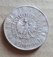 Лот: 21974027. Фото: 2. Польша. 10 злотых 1935 г. Серебро... Монеты