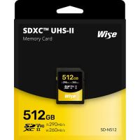 Лот: 22158767. Фото: 2. Карта памяти Wise 512GB UHS-II... Носители информации