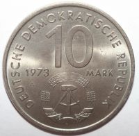 Лот: 9755822. Фото: 2. 10 марок 1973 год. A. Германия... Монеты