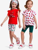 Лот: 25365061. Фото: 9. Легинсы Playtoday для девочки...