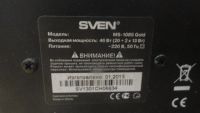 Лот: 5297077. Фото: 4. Колонки SVEN. Красноярск