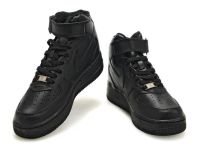 Лот: 5245916. Фото: 3. Nike AIR force чёрные женские... Одежда, обувь, галантерея