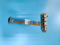 Лот: 24966839. Фото: 2. Б/У плата с разъемами USB, Audio... Комплектующие