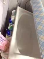 Лот: 5125180. Фото: 2. Пеленальный столик с ванночкой. Детская мебель