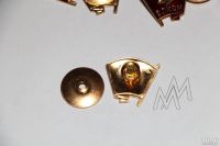 Лот: 9094103. Фото: 2. Тяжелый комсомольский знак на... Значки, медали, жетоны
