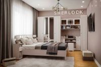 Лот: 23663888. Фото: 2. Шкаф для одежды и белья Hoff Sherlock. Мебель для гостиной