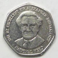 Лот: 1098803. Фото: 2. Ямайка. 1 доллар 2005г. Необычная... Монеты