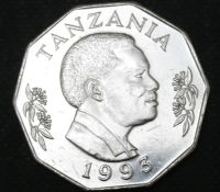 Лот: 10488023. Фото: 2. Экзотика с рубля (9545) Танзания. Монеты