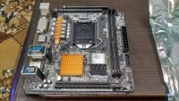 Лот: 10884768. Фото: 2. ASRock H110M-ITX/ac, с гарантией... Комплектующие