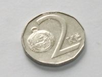 Лот: 16068714. Фото: 2. Монета 2 кроны две Чехия 1994... Монеты