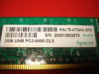 Лот: 7888644. Фото: 2. Оперативная память Apacer DDR2-800... Комплектующие