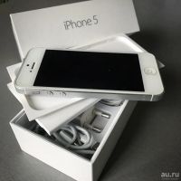 Лот: 10276275. Фото: 2. iPhone 5 16GB White, в отличном... Смартфоны, связь, навигация