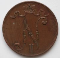 Лот: 4336810. Фото: 2. 5 пенни 1916 год. Монеты
