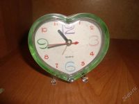 Лот: 1784148. Фото: 2. Часы-будильник "Сердце". Предметы интерьера