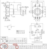 Лот: 15809571. Фото: 3. Энкодер вал 6мм, высота 12, 16... Красноярск